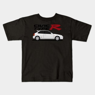 civic type R white Kids T-Shirt